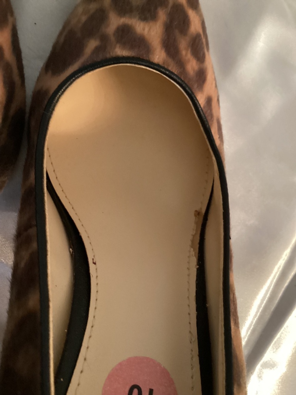 Nine West leopard print block heel pumps (Like New) - Picture 9 of 11